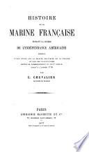 Histoire de la marine française pendant la guerre de l'indépendance américaine