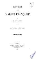 Histoire de la Marine Franc̜aise