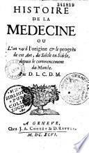 Histoire de la médecine par Daniel Leclerc