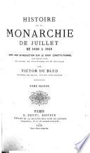 Histoire de la monarchie de 1830 à 1848