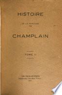 Histoire de la paroisse de Champlain ...