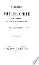 Histoire de la philosophie en France