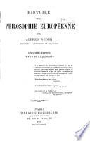 Histoire de la philosophie européenne