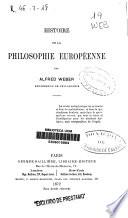 Histoire de la philosophie européenne