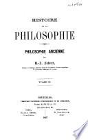 Histoire de la philosophie