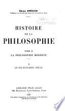 Histoire de la philosophie