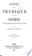 Histoire de la physique et de la chimie