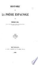 Histoire de la poésie espagnole