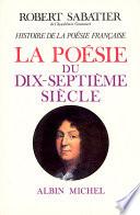 Histoire de la poésie française - poésie du XVIIo siècle