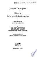 Histoire de la population française