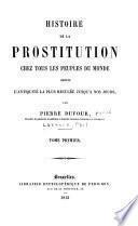 Histoire de la prostituion chez tous les peuples du monde