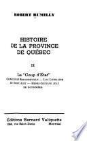 Histoire de la province de Québec ...
