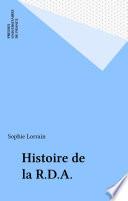 Histoire de la R.D.A.