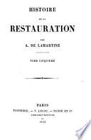 Histoire de la Restauration