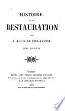 Histoire de la restauration