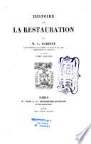 Histoire de la Restauration