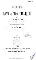 Histoire de la révélation biblique