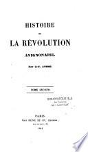 Histoire de la révolution avignonaise