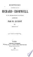 Histoire de la révolution d'Angleterre: Histoire du protectorat de Richard Cromwell