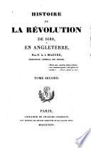 Histoire de la révolution de 1688 en Angleterre