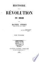 Histoire de la révolution de 1848