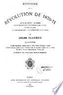 Histoire de la Révolution de 1870-1871