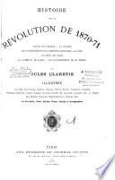 Histoire de la révolution de 1870-71