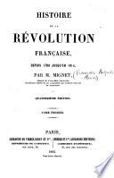 Histoire de la Révolution francaise, depuis 1789 jusqu' en 1814