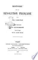 Histoire de la révolution française par Th. Carlyle