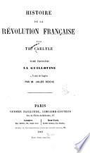 Histoire de la révolution franc̜aise