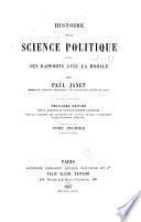 Histoire de la science politique dans ses rapports avec la morale