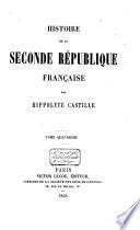 Histoire de la seconde République Française