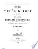 Histoire de la sépulture et des funérailles dans l'ancienne Égypte