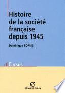 Histoire de la société française depuis 1945