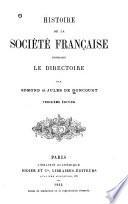 Histoire de la société française pendant le Directoire