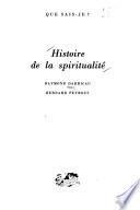 Histoire de la spiritualité