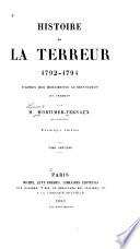 Histoire de la terreur, 1792-1794