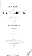Histoire de la terreur, 1792-1794