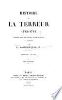 Histoire de la terreur, 1792-1794