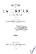 Histoire de la terreur à Bordeaux