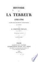 Histoire de la terreur