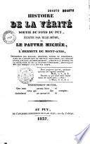 Histoire de la vérité sortie du fond du Puy, écrite par elle-même, ou le pauvre Michée, l'hermite du Mont-Anis...