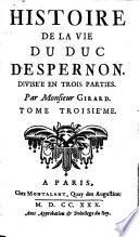 Histoire De La Vie Du Duc D'Espernon