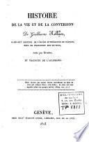 Histoire de la vie et de la conversion de Guillaume Köllner, ci-devant pasteur de l'église luthérienne de Naurod...
