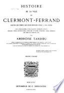Histoire de la ville de Clermont-Ferrand