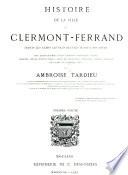 Histoire de la ville de Clermont-Ferrand