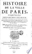 Histoire de la ville de Paris
