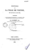 Histoire de la ville de Vienne