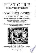 Histoire de la ville et comté de Valenciennes