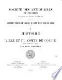Histoire de la ville et du comté de Corbie
